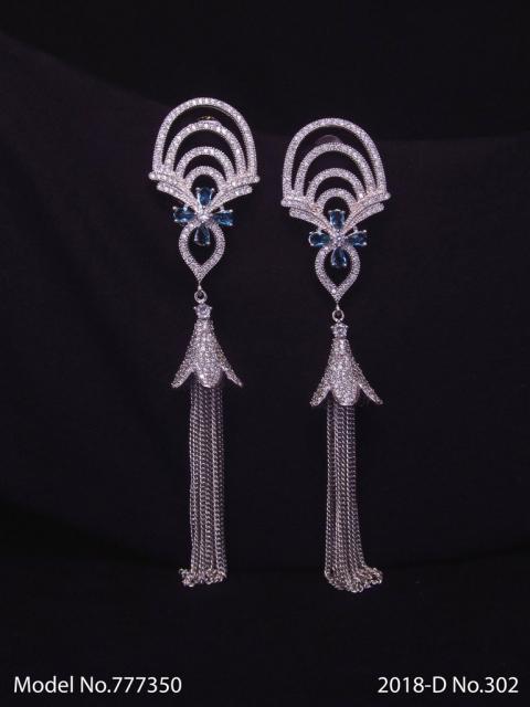 Cz Fashion Earrings | Handcrafted