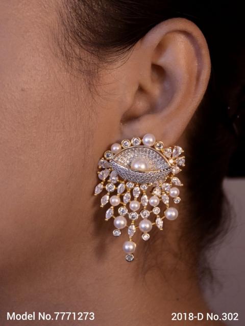 Bridal Earrings | Original Cz