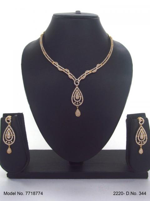 Made in India | Cz Necklace Set