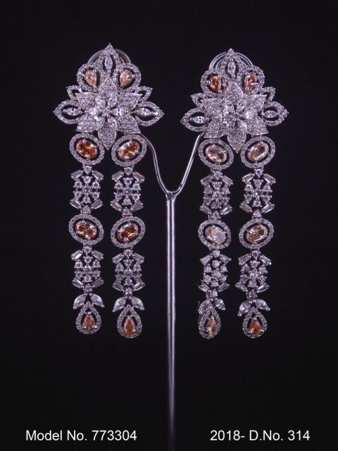 Zircon Earrings | Cz / AD Jewelry