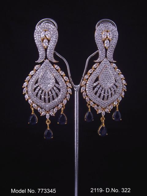 Zircon Earrings | Cz / AD Jewelry