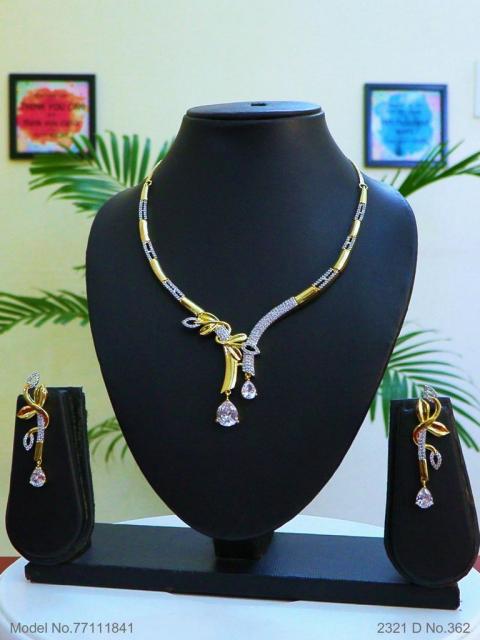 Classic yet Trendy | Cz Fashion Necklace Set