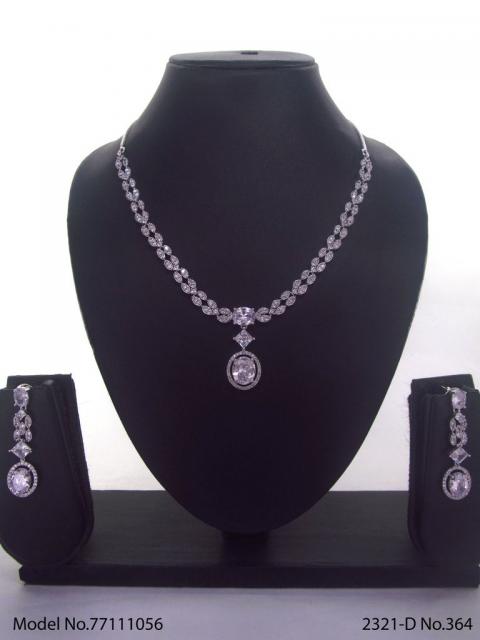 Original Cubic Zircon | Classic Necklace Set