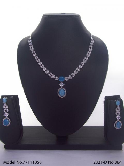 Classic yet Trendy | Cz Fashion Necklace Set