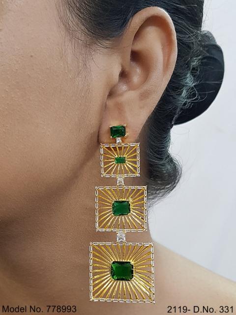 Lab Created Diamond Earrings