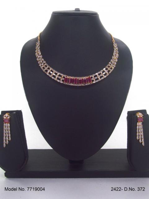 Made In India | Diamond Styled Jewellery Set