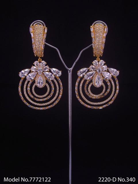Real Zircon | Fashion AD Earrings