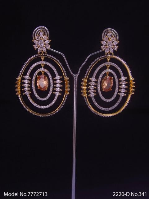 Cz Earring in wholesale price