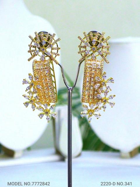 Zircon Earrings can be a Gift