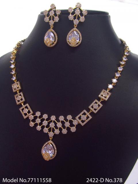 Original Cubic Zircon | Classic Necklace Set