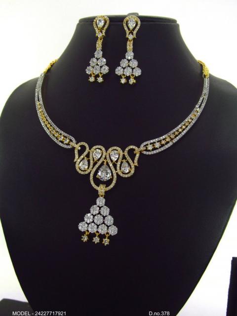 Original Cubic Zircon | Classic Necklace Set