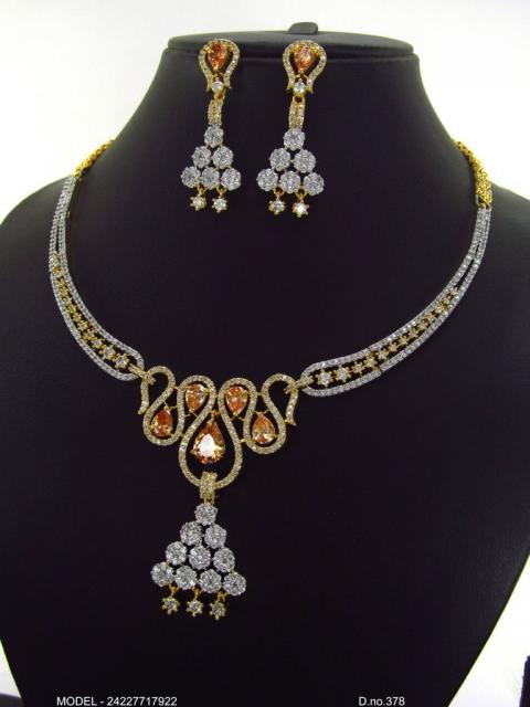 Classic yet Trendy | Cz Fashion Necklace Set