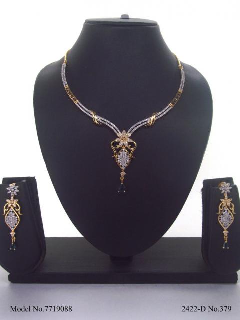 Original Cubic Zircon | Classic Necklace Set