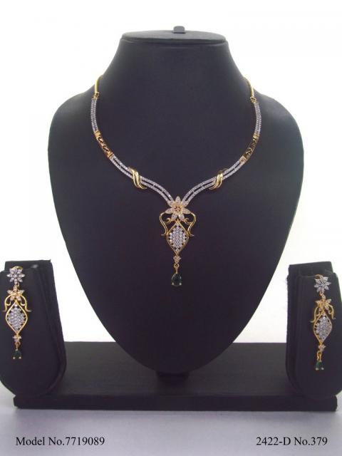 Classic yet Trendy | Cz Fashion Necklace Set