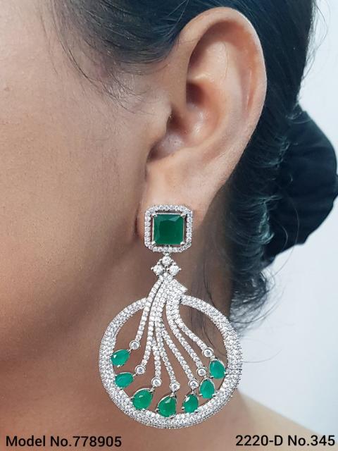 Zircon Earrings | Cz / AD Jewelry