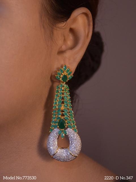 Fashion Cz Earrings in wholesale Price