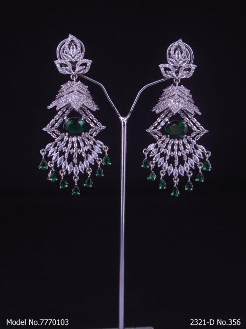 Real Zircon | Fashion AD Earrings