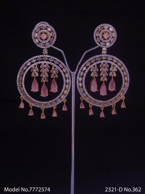 Cz Earring in wholesale price