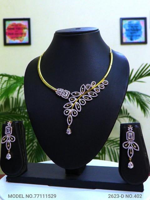 Made in India | Cz Necklace Set