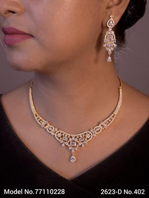 Ideal Necklace Set for Wedding Jewelry Occasions