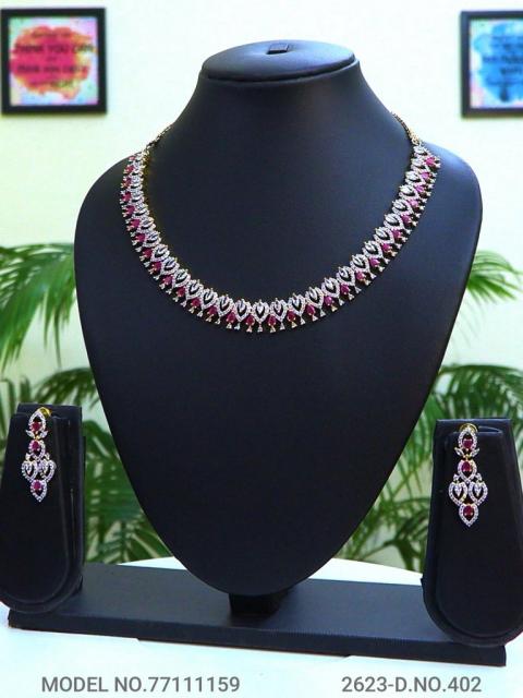 Cz Necklaces| Traditional Trendy Gift Ideas