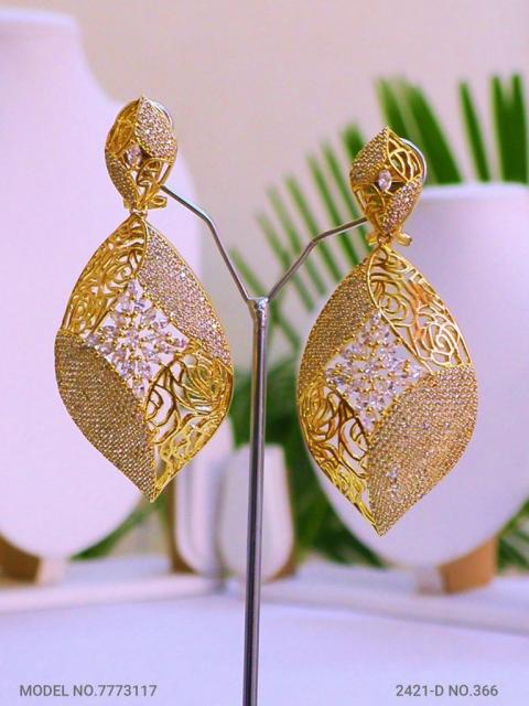 Real Zircon | Fashion AD Earrings