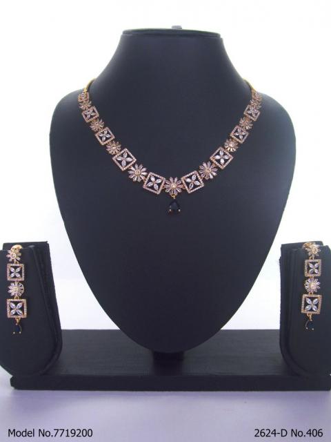 Classic yet Trendy | Cz Fashion Necklace Set