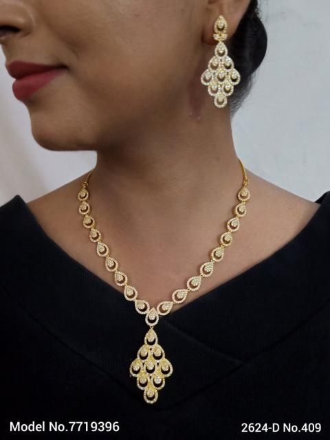 Made in India | Cz Necklace Set