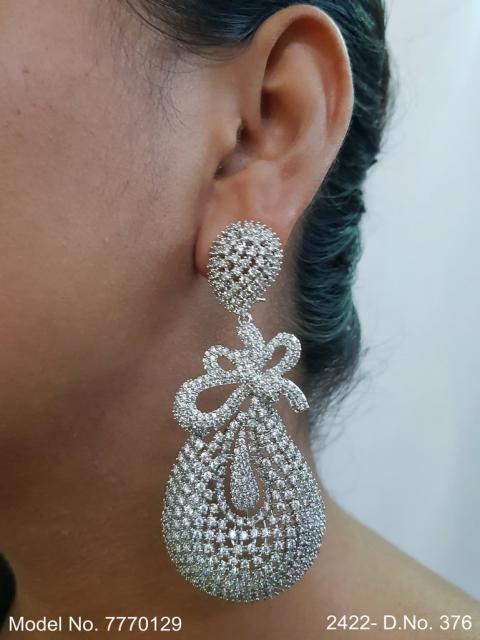 Wholesale Fashion Cz Earrings