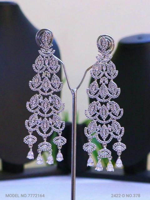 Real Zircon | Fashion AD Earrings