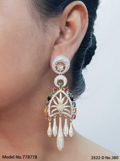 Imitation Jewelry | Cz Earrings