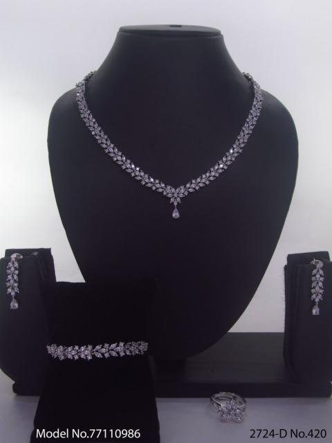 Ideal Necklace Set for Wedding Jewelry Occasions