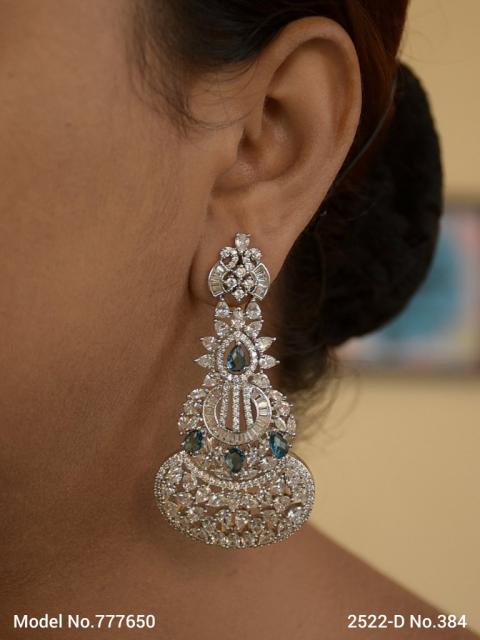 Cz Fashion Earrings | Handcrafted