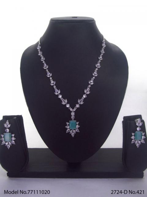 Made in India | Cz Necklace Set