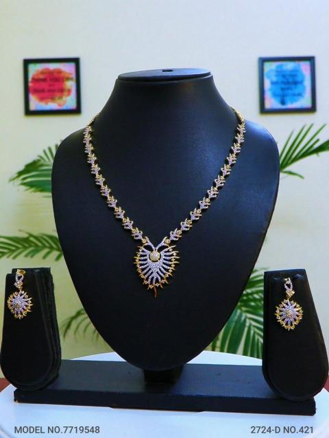 Cz Jewelry Set | Classic Pattern