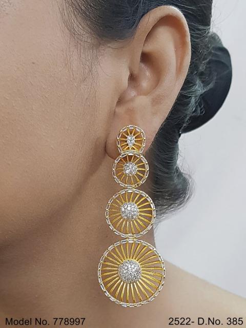 Wholesale Fashion Cz Earrings