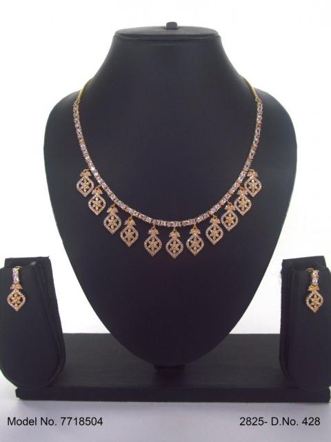 Made in India | Cz Necklace Set