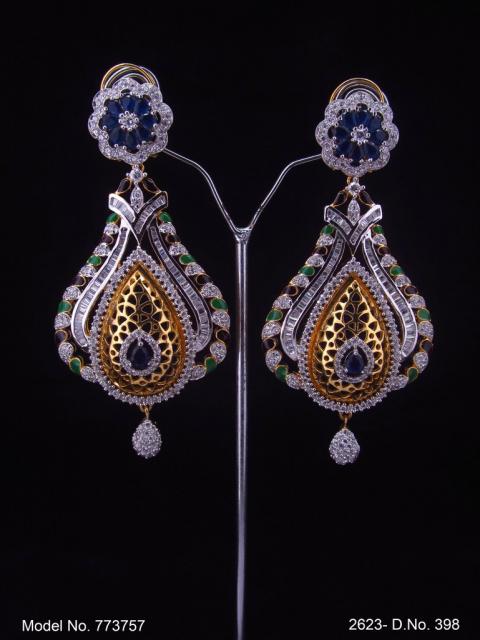 Real Zircon | Fashion AD Earrings