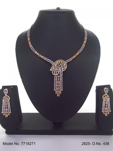 Made in India | Cz Necklace Set