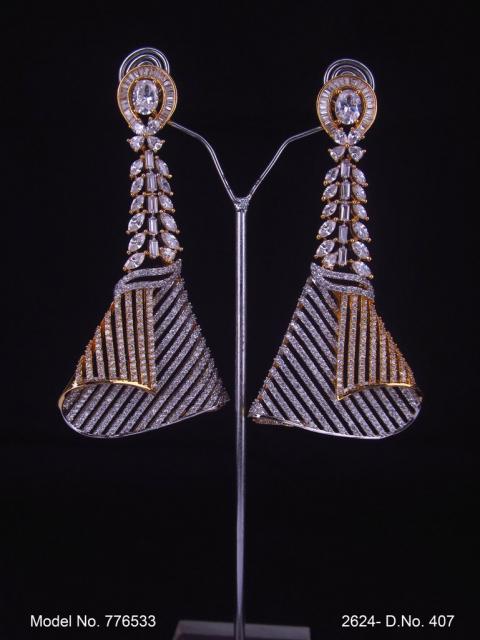 Real Zircon | Fashion AD Earrings