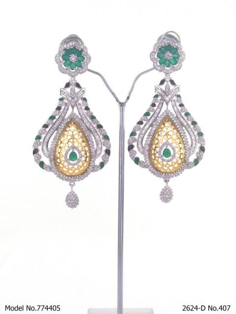 Real Zircon | Fashion AD Earrings