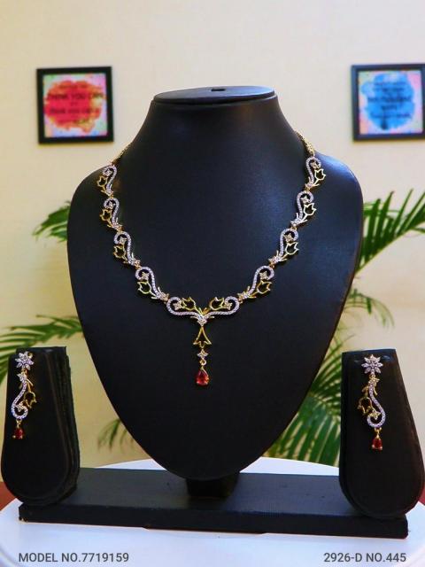 Made in India | Cz Necklace Set