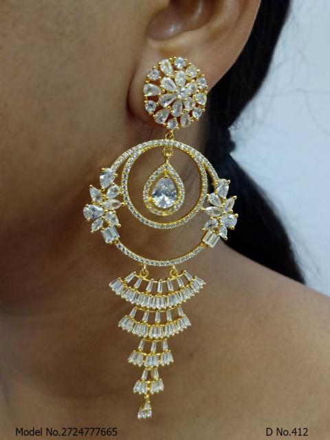 Imitation Jewelry | Cz Earrings