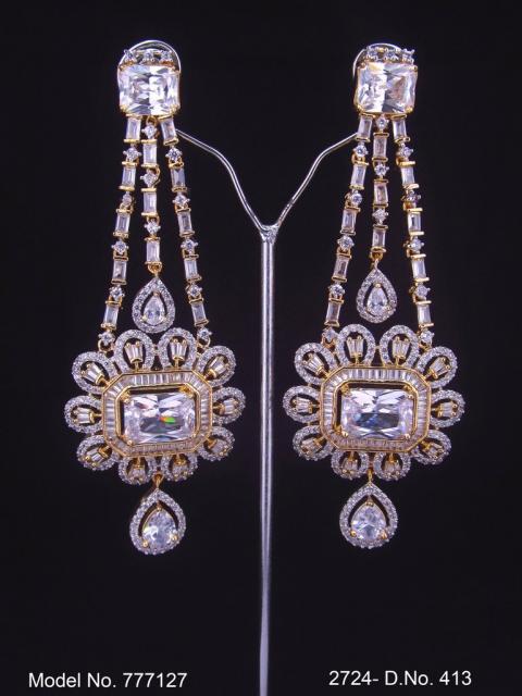 Artificial Diamond Earrings