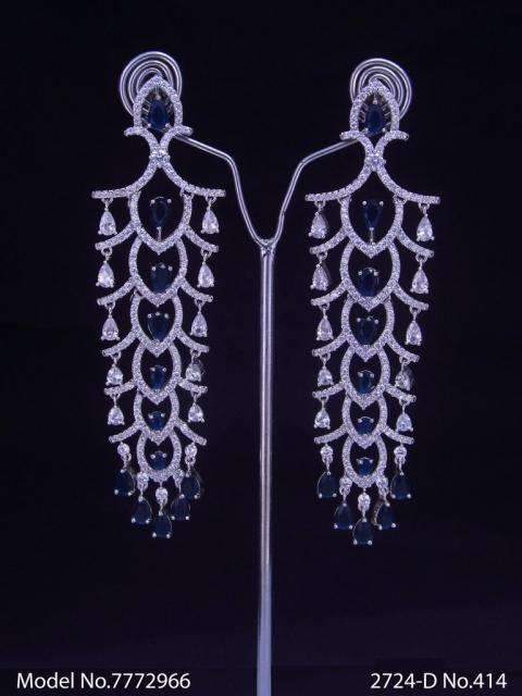 Zircon Earrings | Cz / AD Jewelry