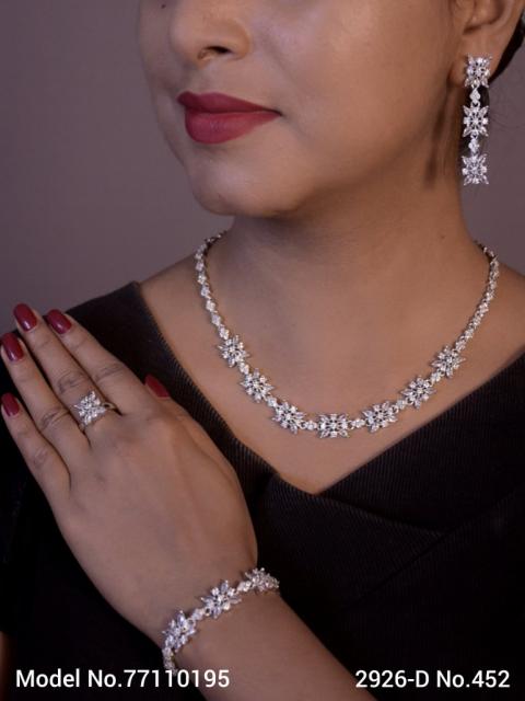 Made In India | Diamond Styled Jewellery Set