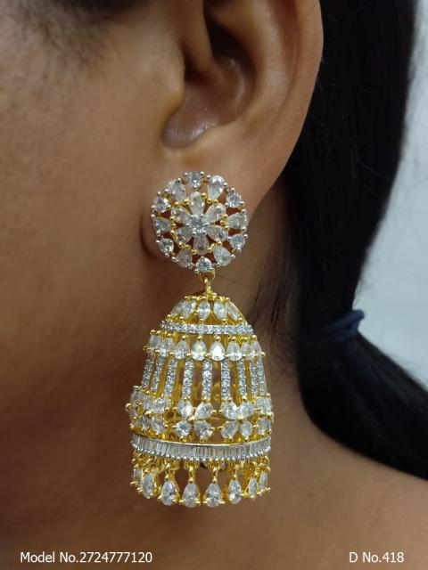 Cz Earring in wholesale price