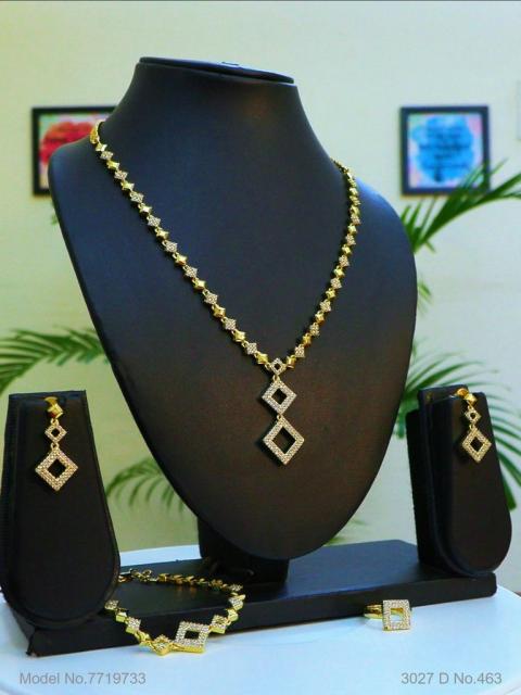 Original Cubic Zircon | Classic Necklace Set