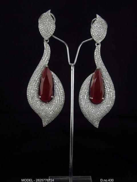 Real Zircon | Fashion AD Earrings