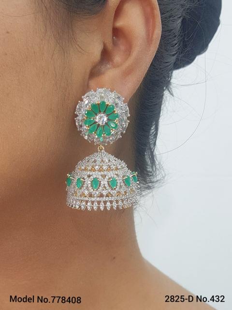 Fashion Cz Earrings in wholesale Price